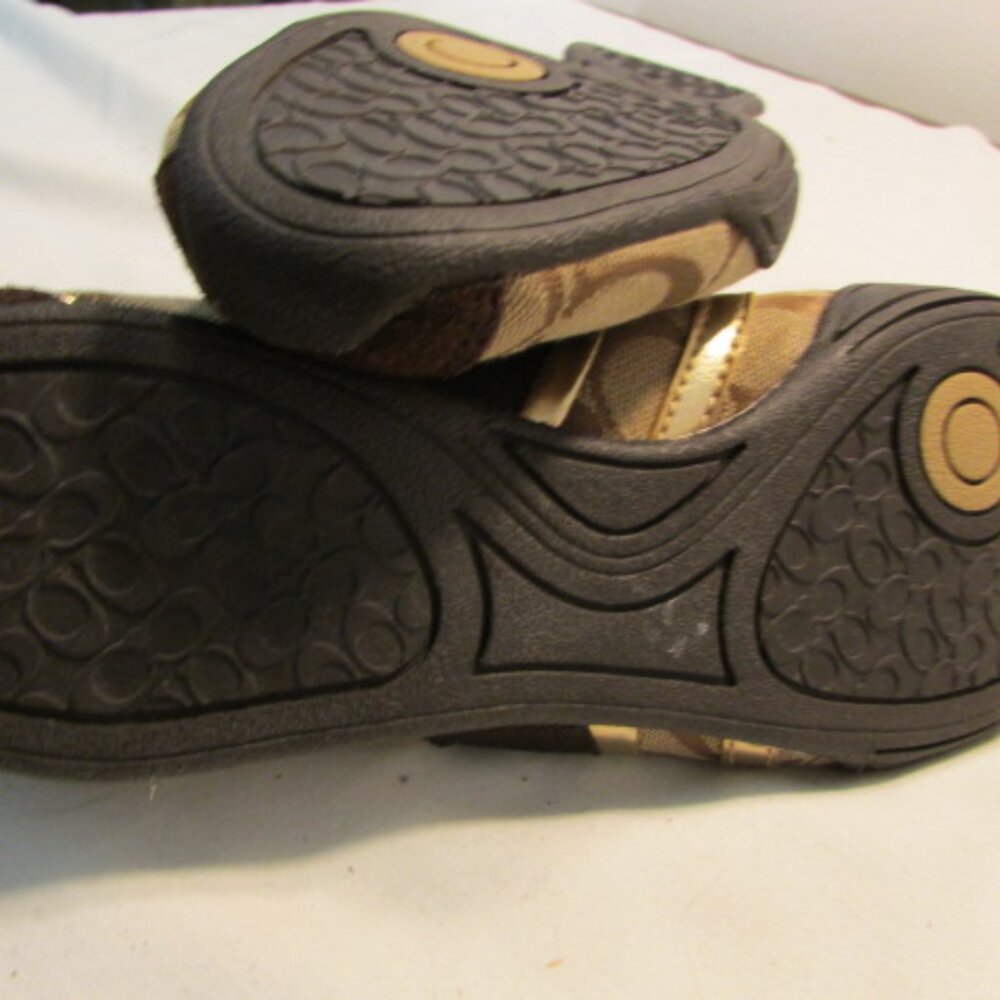 Coach Remonna Brown & Tan Signature Canvas Fashion Sneakers - Picture 11 of 15